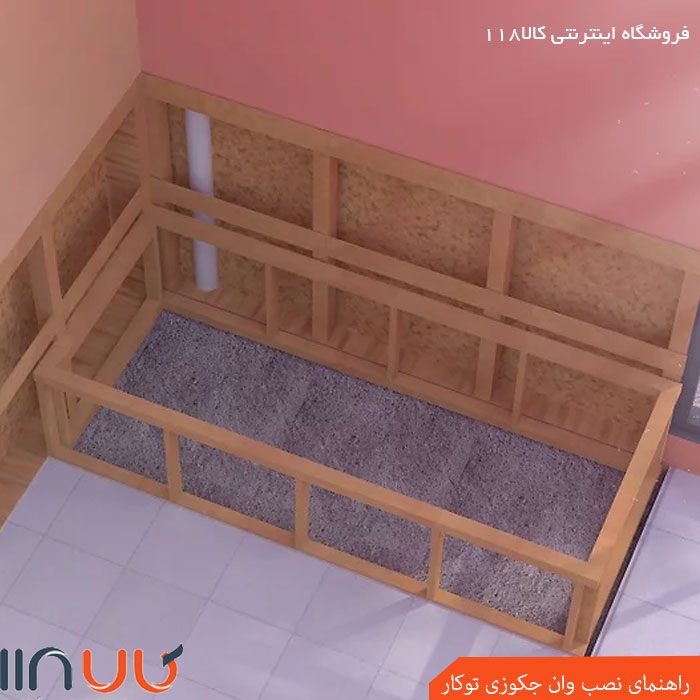 چهارچوب لازم برای جکوزی توکار